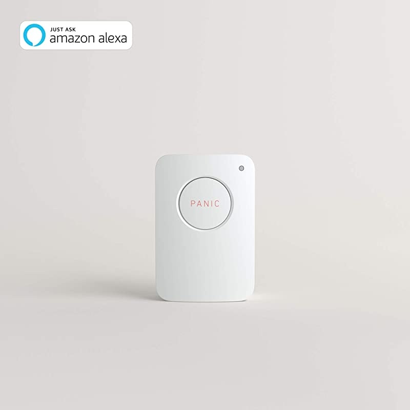 8 Piece Wireless Home Security System - Optional 24/7 Professional Monitoring - No Contract - Compatible with Alexa and Google Assistant , White