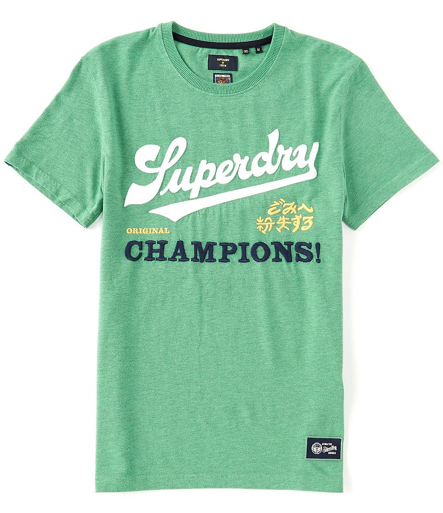 Superdry Vintage Varsity Embroidered Short-Sleeve Tee