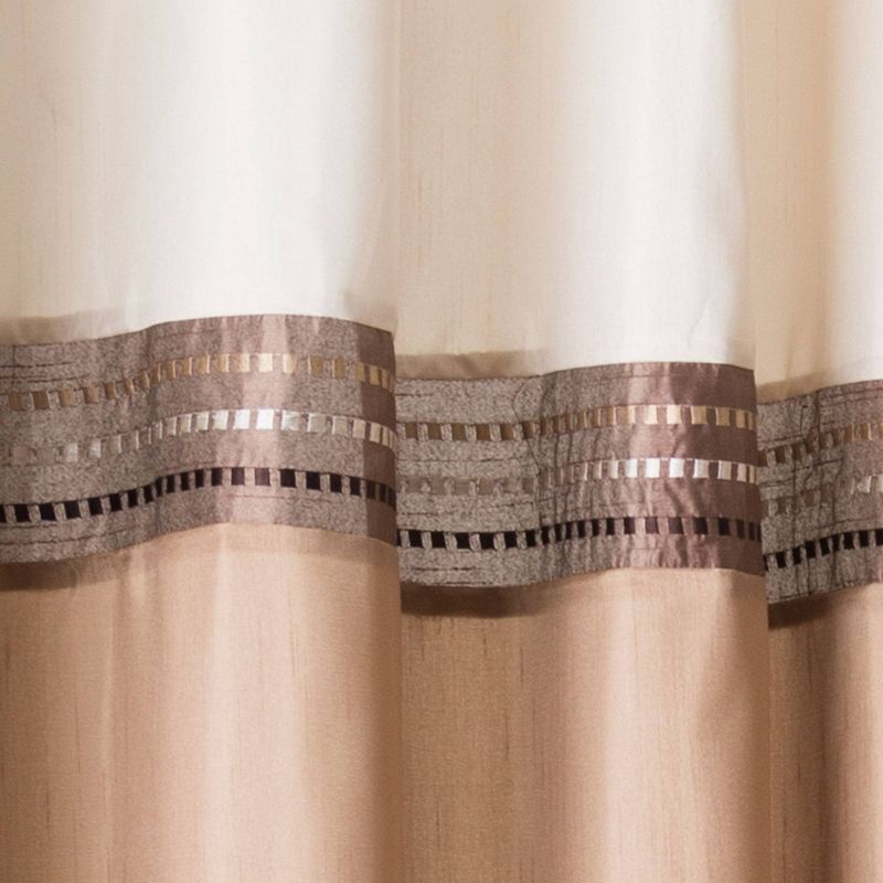 Terra Shower Curtain Beige/Ivory - Lush Décor