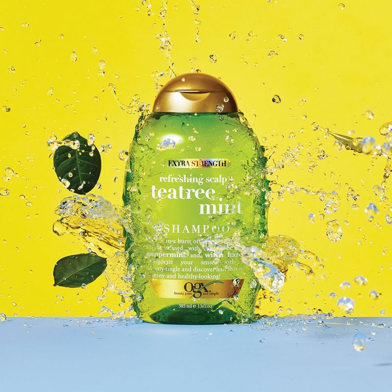OGX Extra Strength Refreshing Scalp + Tea Tree Mint Shampoo - 13 fl oz
