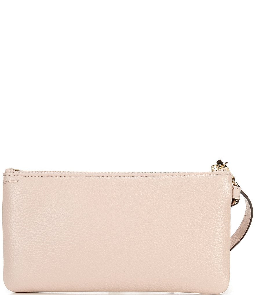 Michael Kors Jet Set Leather Medium Wristlet