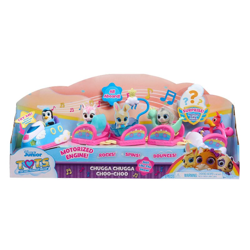 Disney Junior T.O.T.S. Chugga Chugga Choo-Choo Playset - 8pc