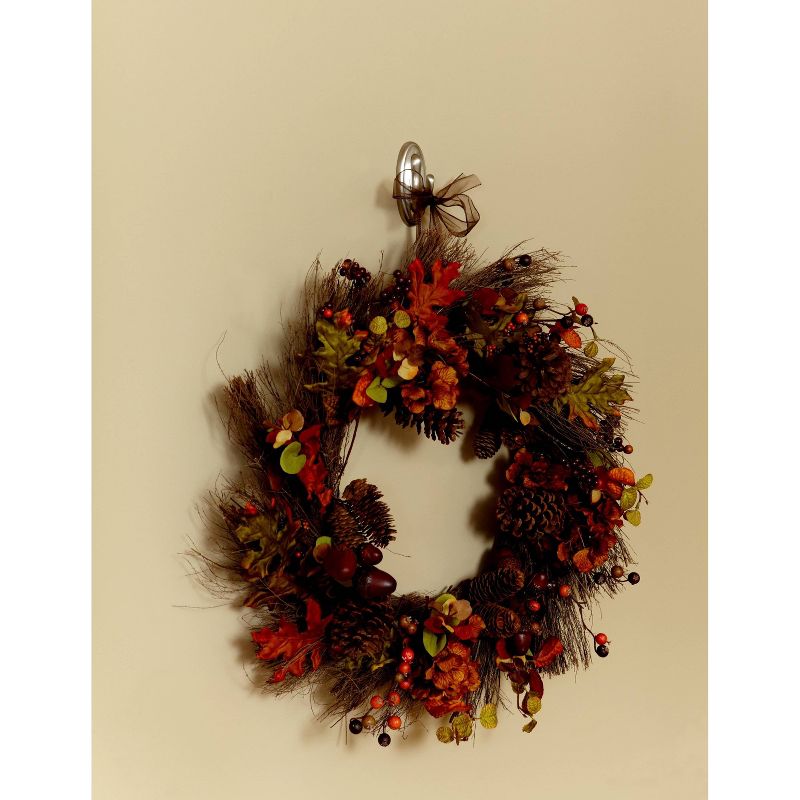 Command Large Sized Traditional Decorative Hook Nickel