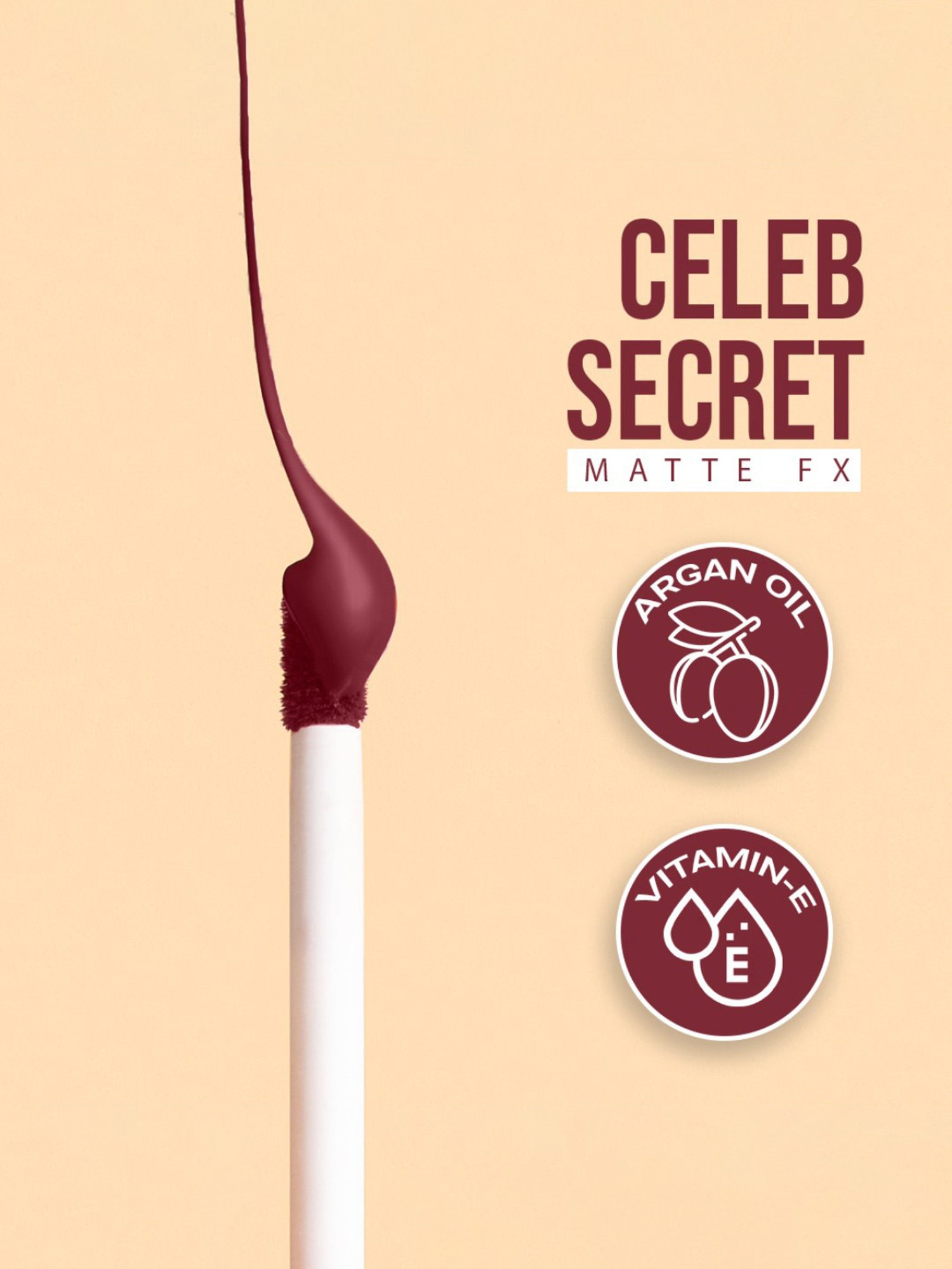 C2P PROFESSIONAL MAKEUP Celeb Secret Matte FX Liquid Lipstick Katrina 18 - 2 ml