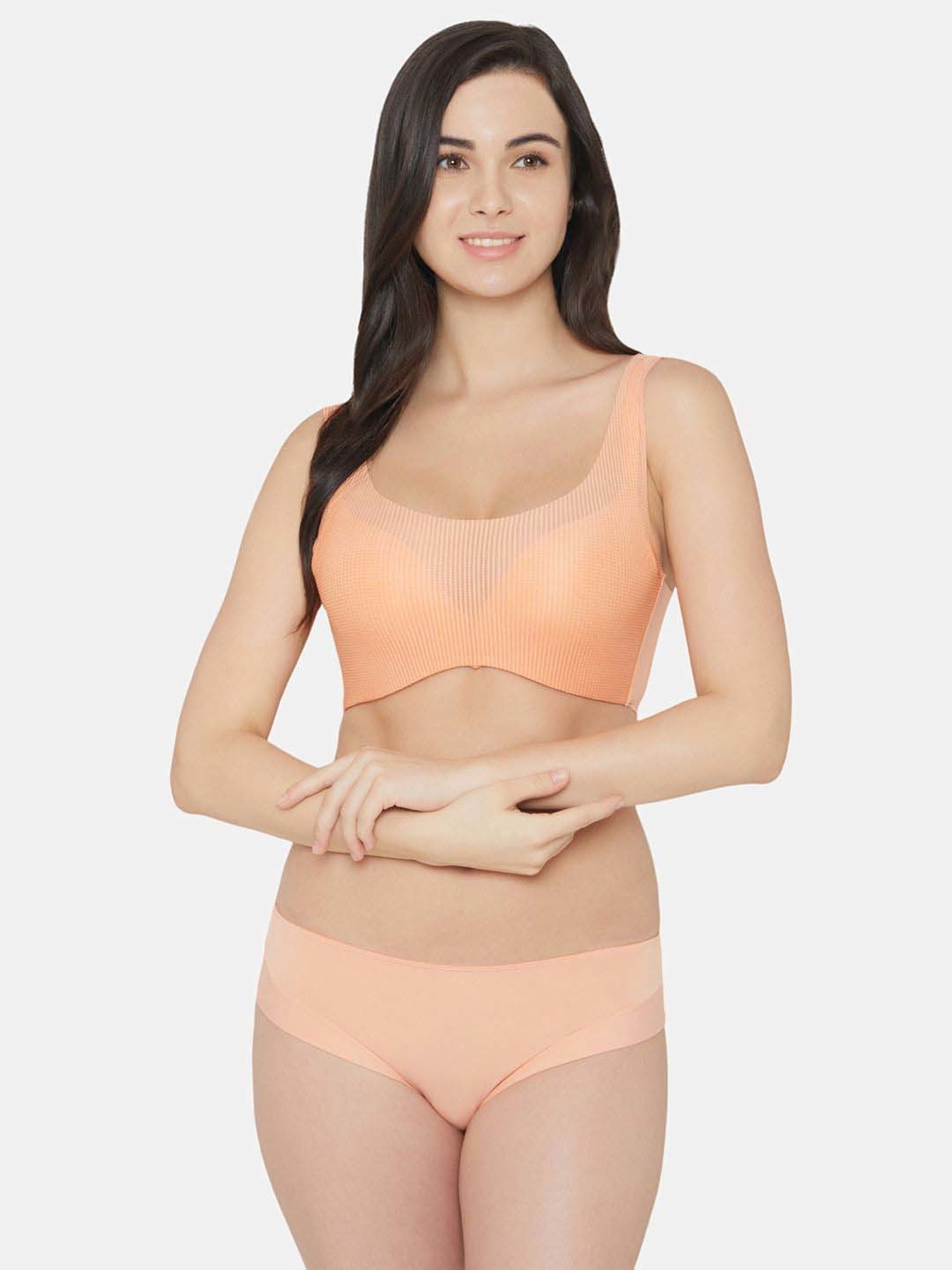 Wacoal Orange Self Pattern Everyday Bra