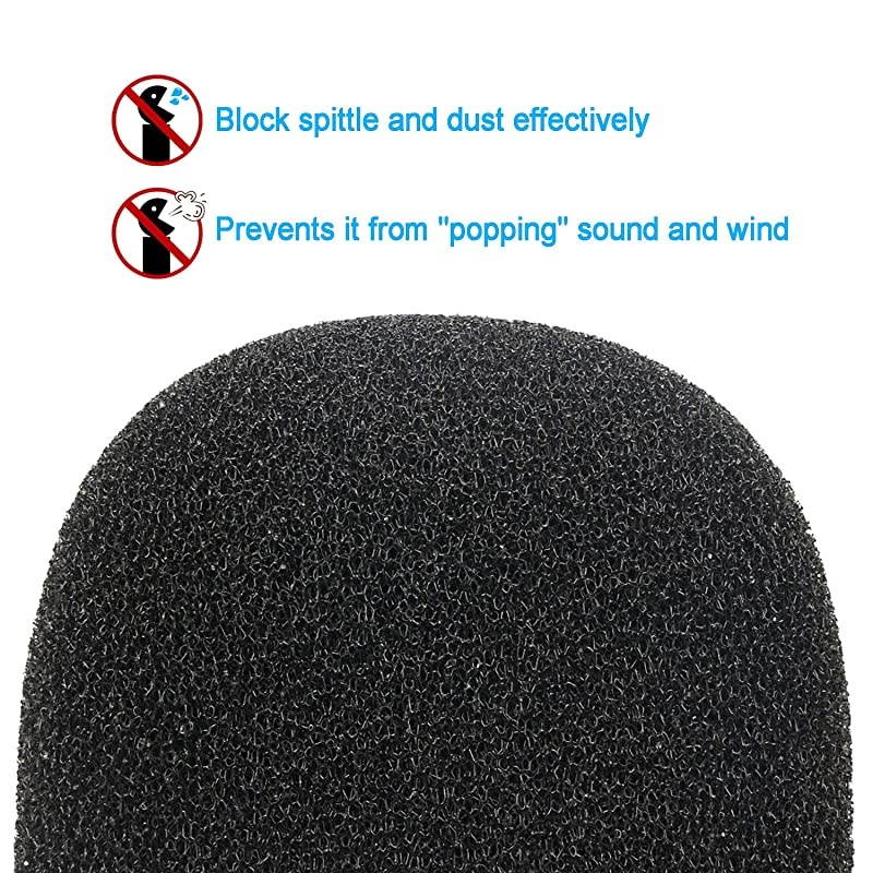 Seiren X Pop Filter - Mic Cover Foam Pop Filter Customized for Seiren X Streaming Microphone