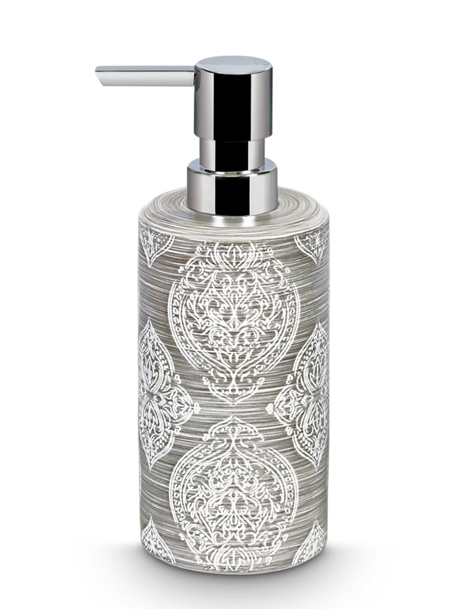 Freelance Silver Polyresin Set of 4 Bathroom Accessories