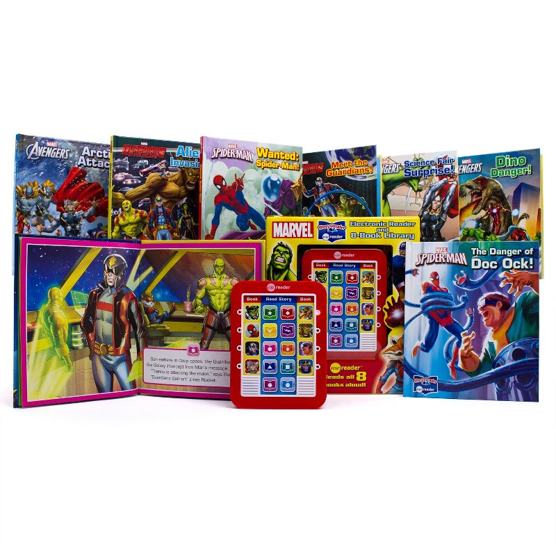 Marvel Avengers Electronic Reader and 8-book Library