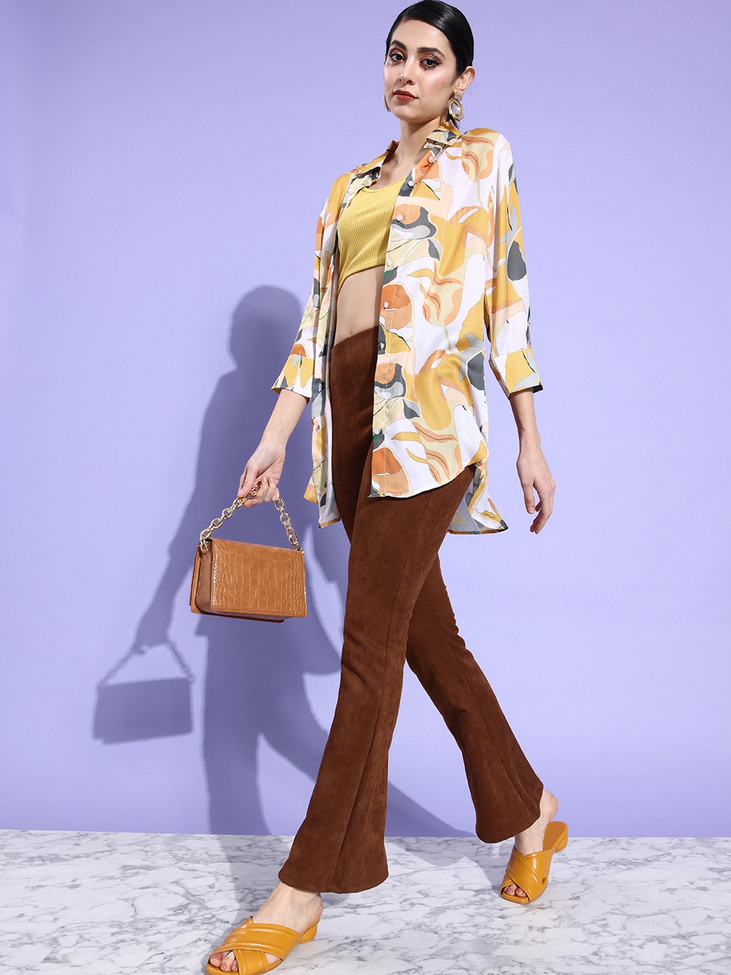 Anvi Be Yourself Multicolor Printed Shirt