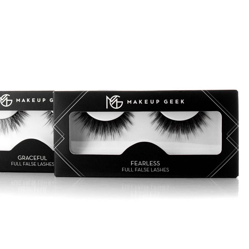 Makeup Geek False Eye Lashes In Fearless Style