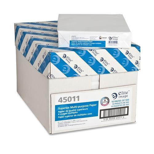 Elite Image Punched Copy Paper 10 PK/CT