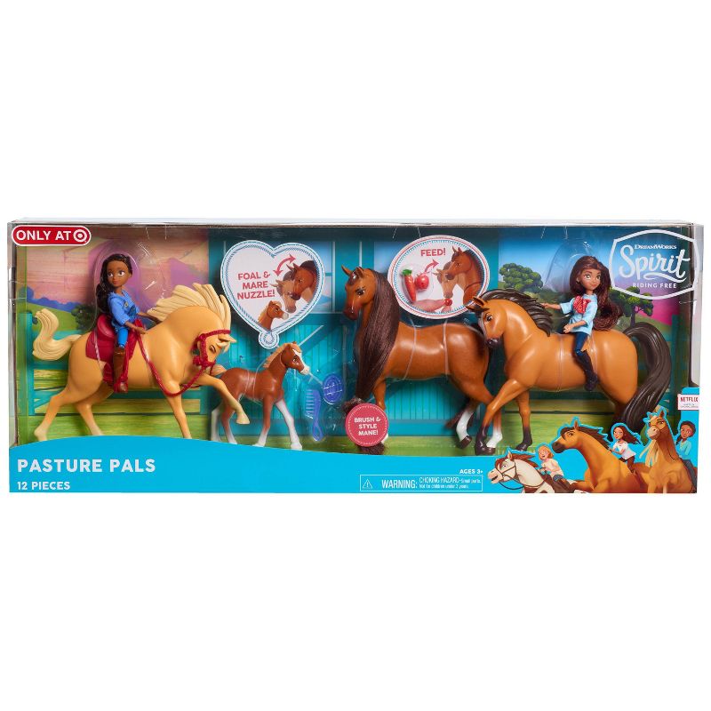 DreamWorks Spirit Riding Free Pasture Pals Set 12pc