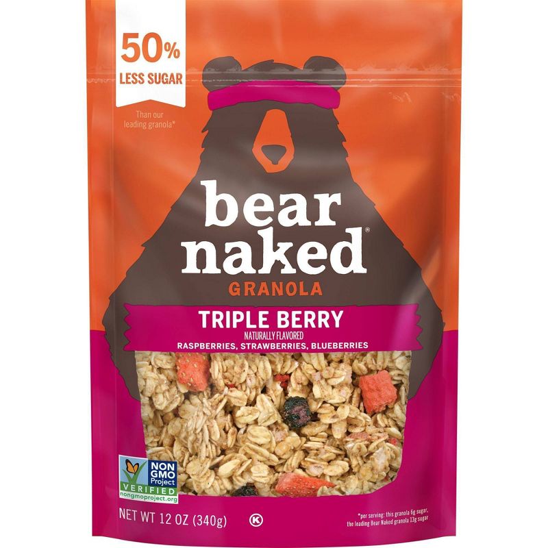 Bear Naked Triple Berry Granola - 12oz