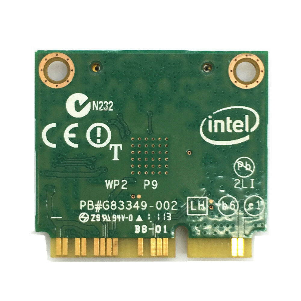 Intel Wireless-N 7260 7260HMW BN 802.11b/g/n WiFi+Bluetooth 4.0 Mini PCI-E Card