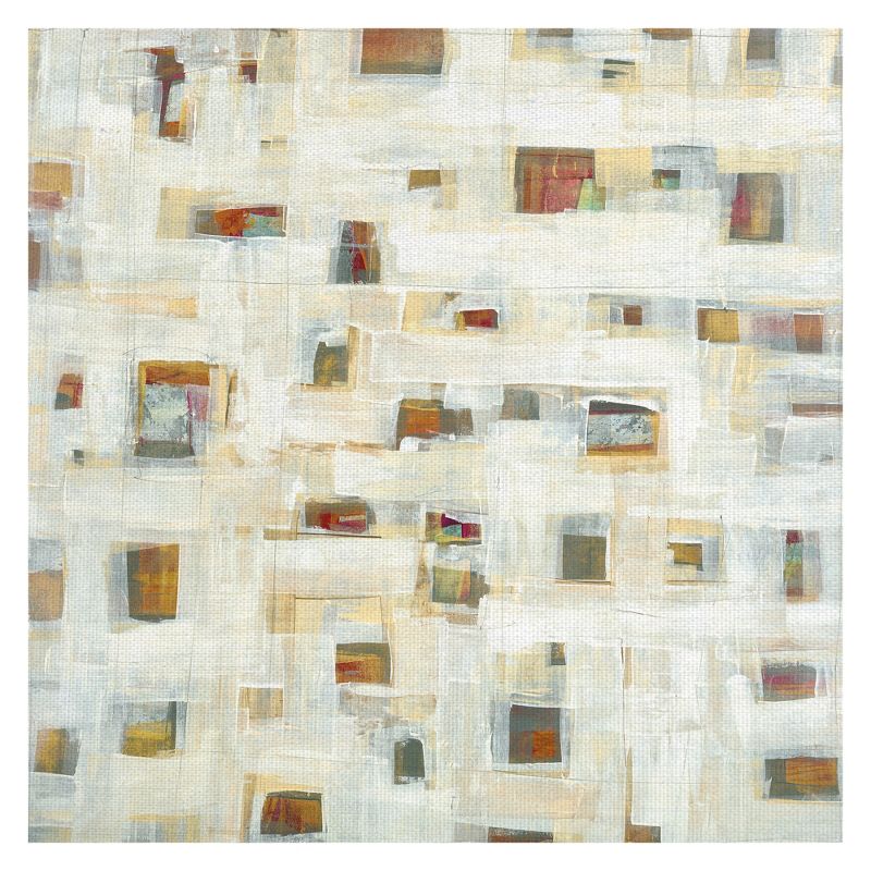 35"x35" Library By Maeve Harris Art On Canvas - Fine Art Canvas