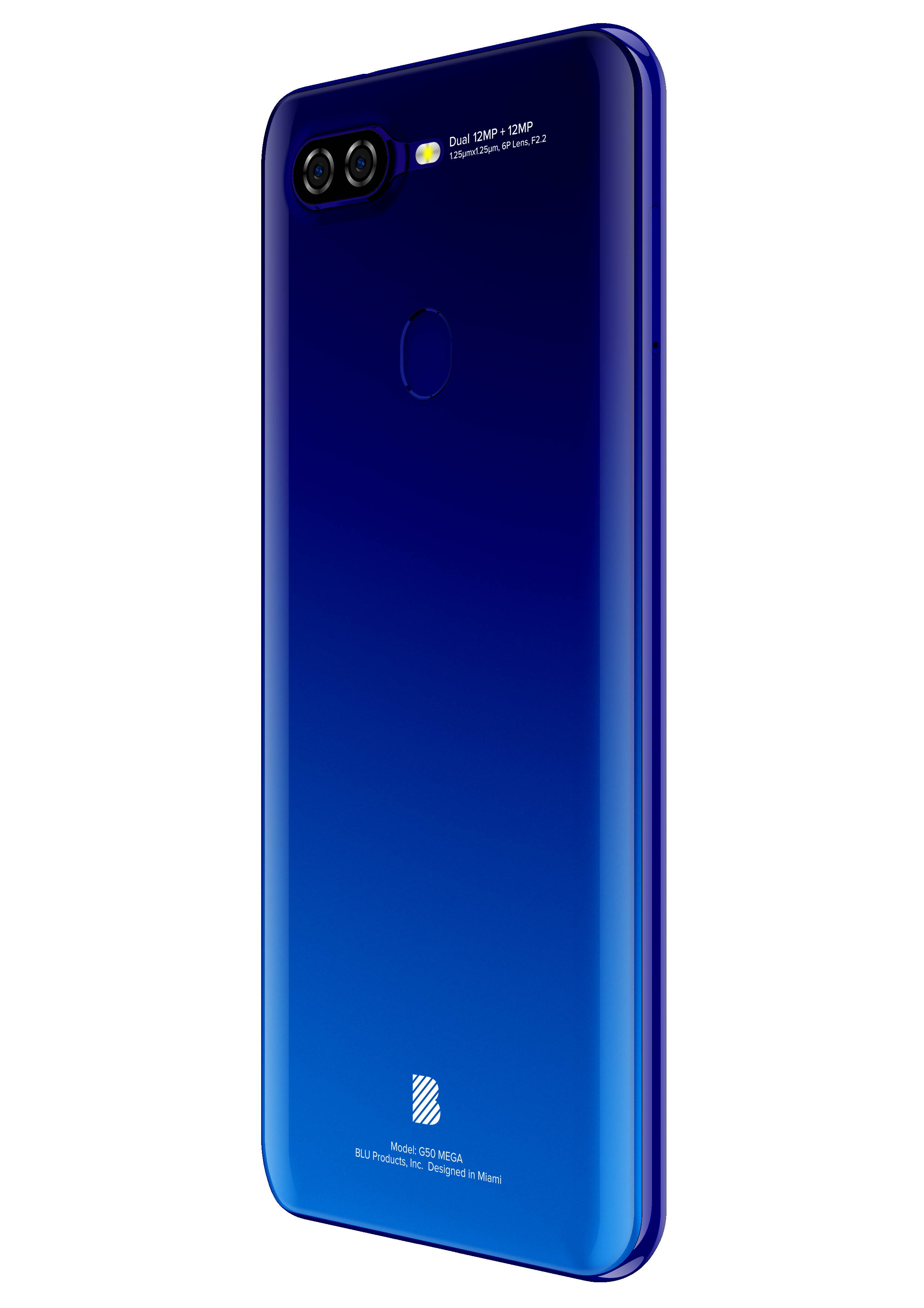 BLU G50 Mega G0390WW 32GB GSM Unlocked Android Smart Phone - Red