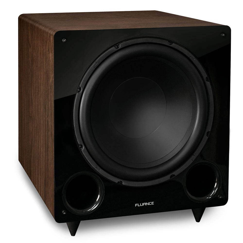 Fluance Reference Surround Sound Home Theater 5.1 Channel Speaker System including 3-Way Floorstanding Towers, Center Channel, Bipolar Speakers and DB12 Subwoofer - Natural Walnut (X851WB)