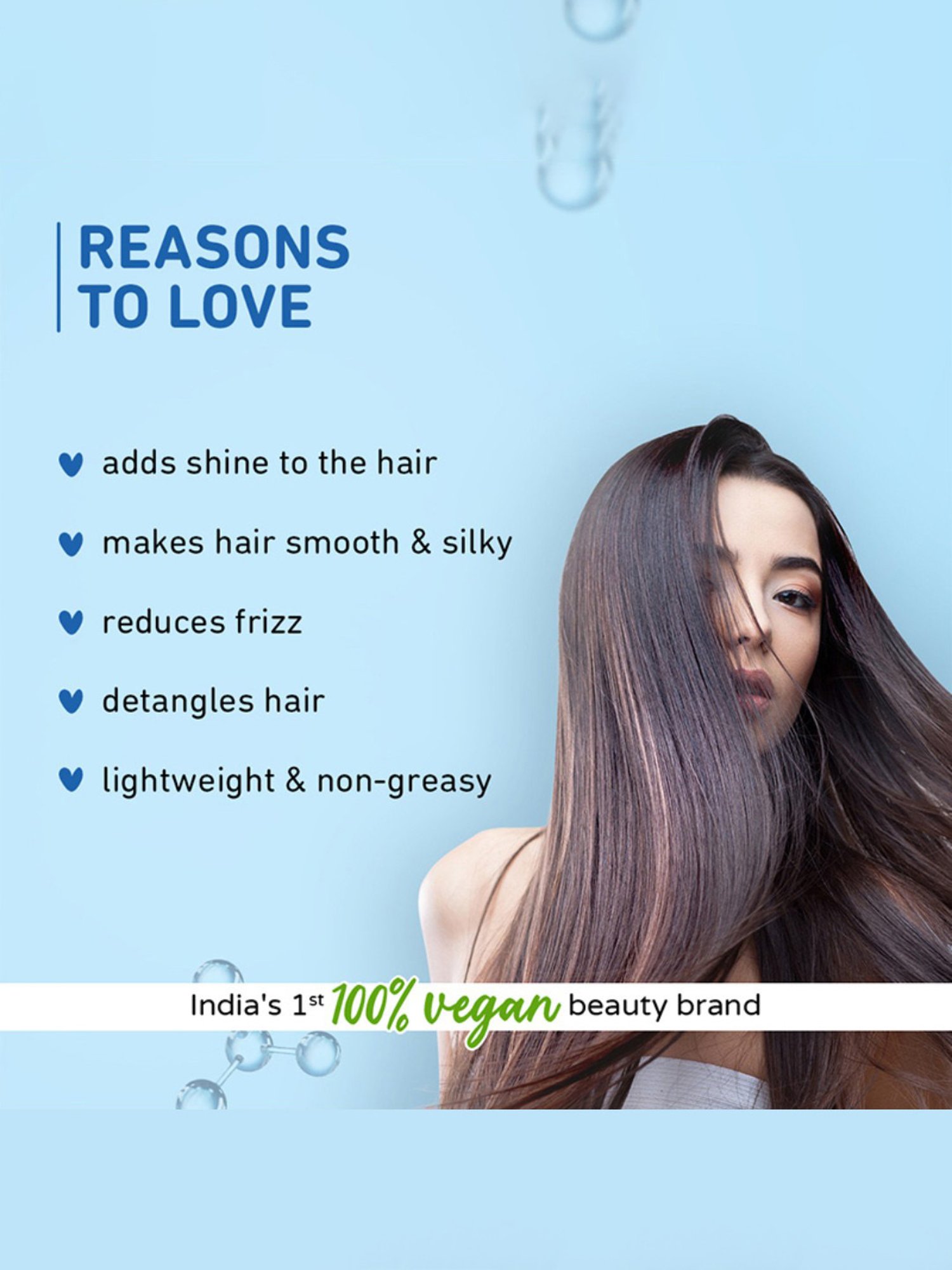 Plum Coconut & Squalane Nutri-Shine Hair Serum - 75 ml