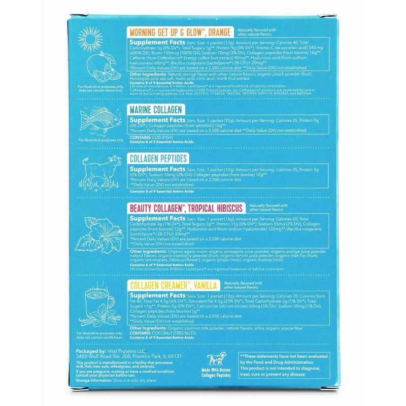 Vital Proteins Variety Dietary Supplement Stick Pack - 5ct