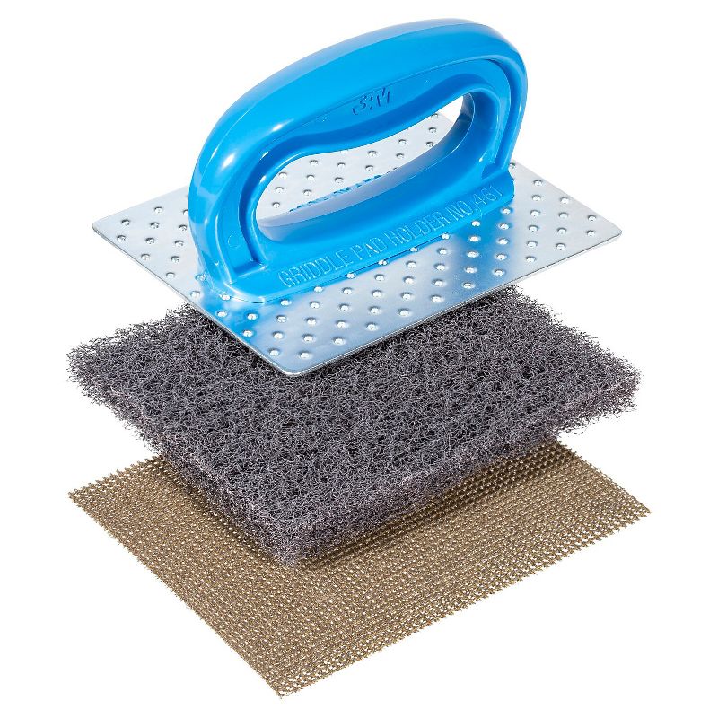 Scotch-Brite Easy Erasing Pad 2 4/5 x 4 1/2 x 1 1/5 Blue/White 4 per Pack 55658