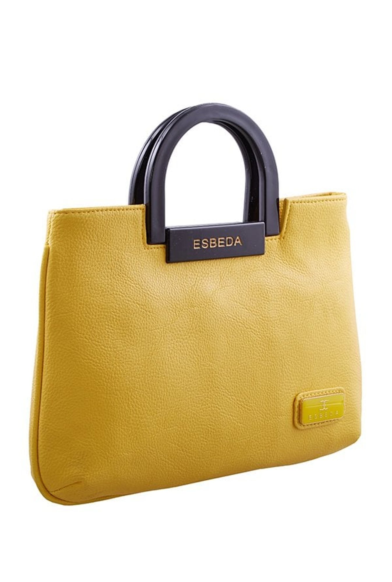 Esbeda Yellow Distressed Handbag