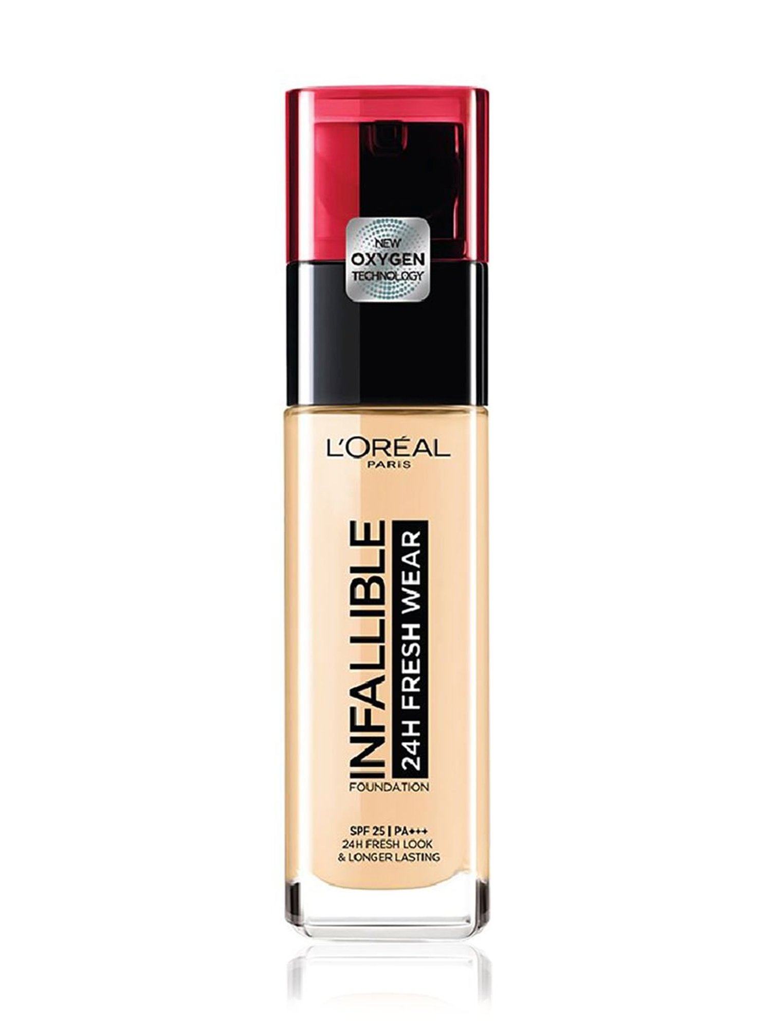 L'Oreal Paris Infallible 32H Fresh Wear Foundation - 125 Natural Beige, 30ml