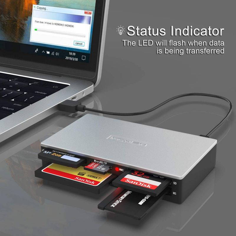 SDDR-B531-GN6NN MobileMate USB 3.0 microSD Card Reader - SDDR-B531-GN6NN Black