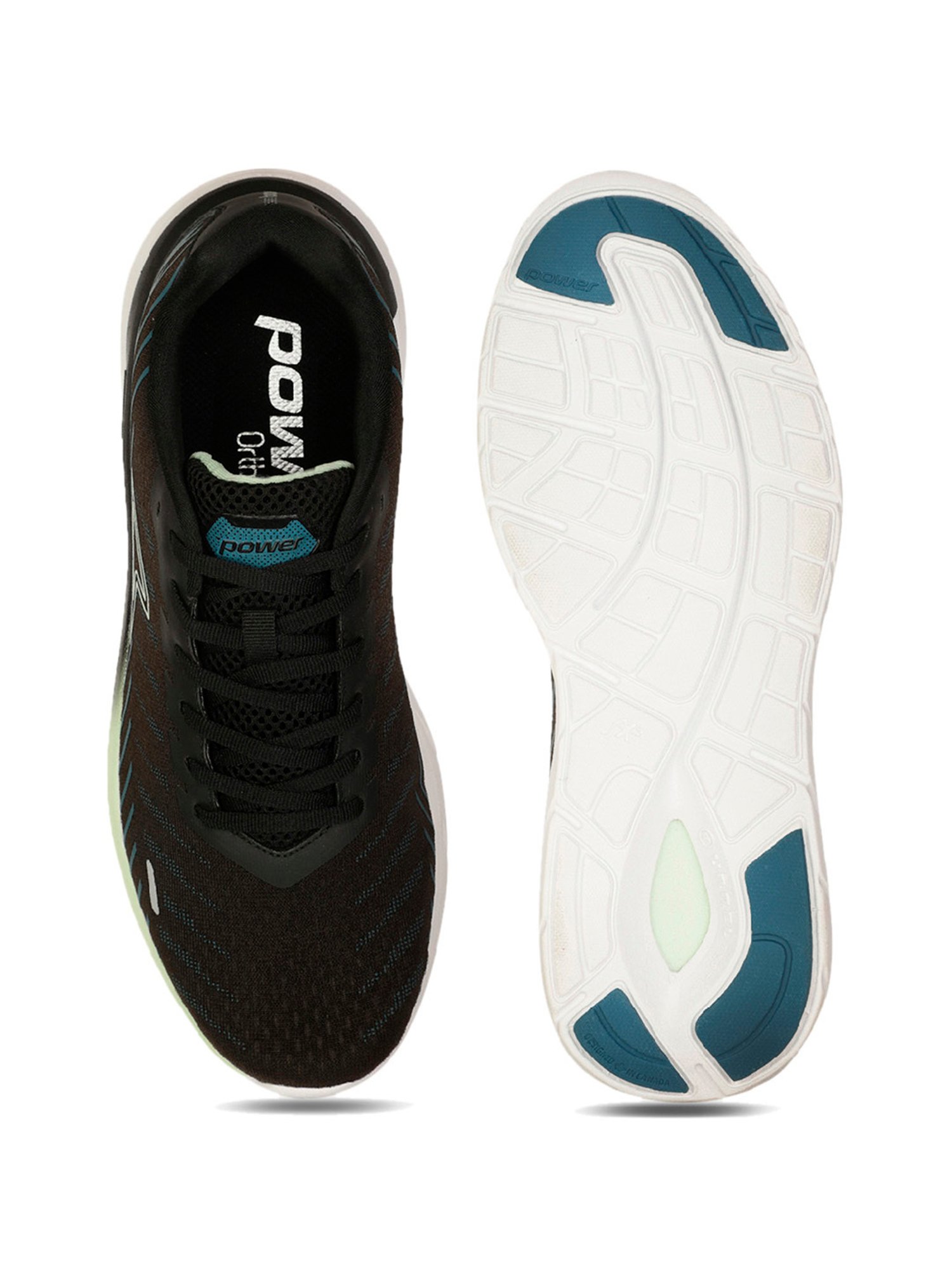 Power by Bata Men's Black Running Shoes