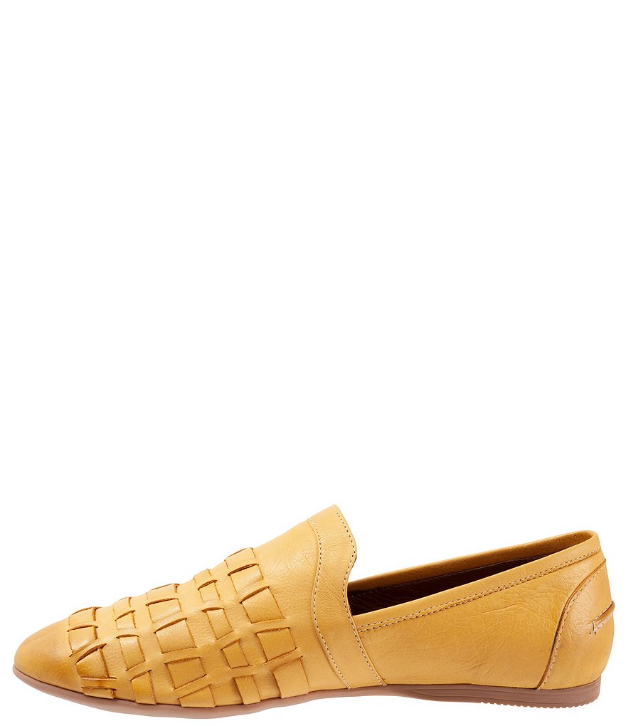 Bueno Kristy Woven Leather Slip-On Flats
