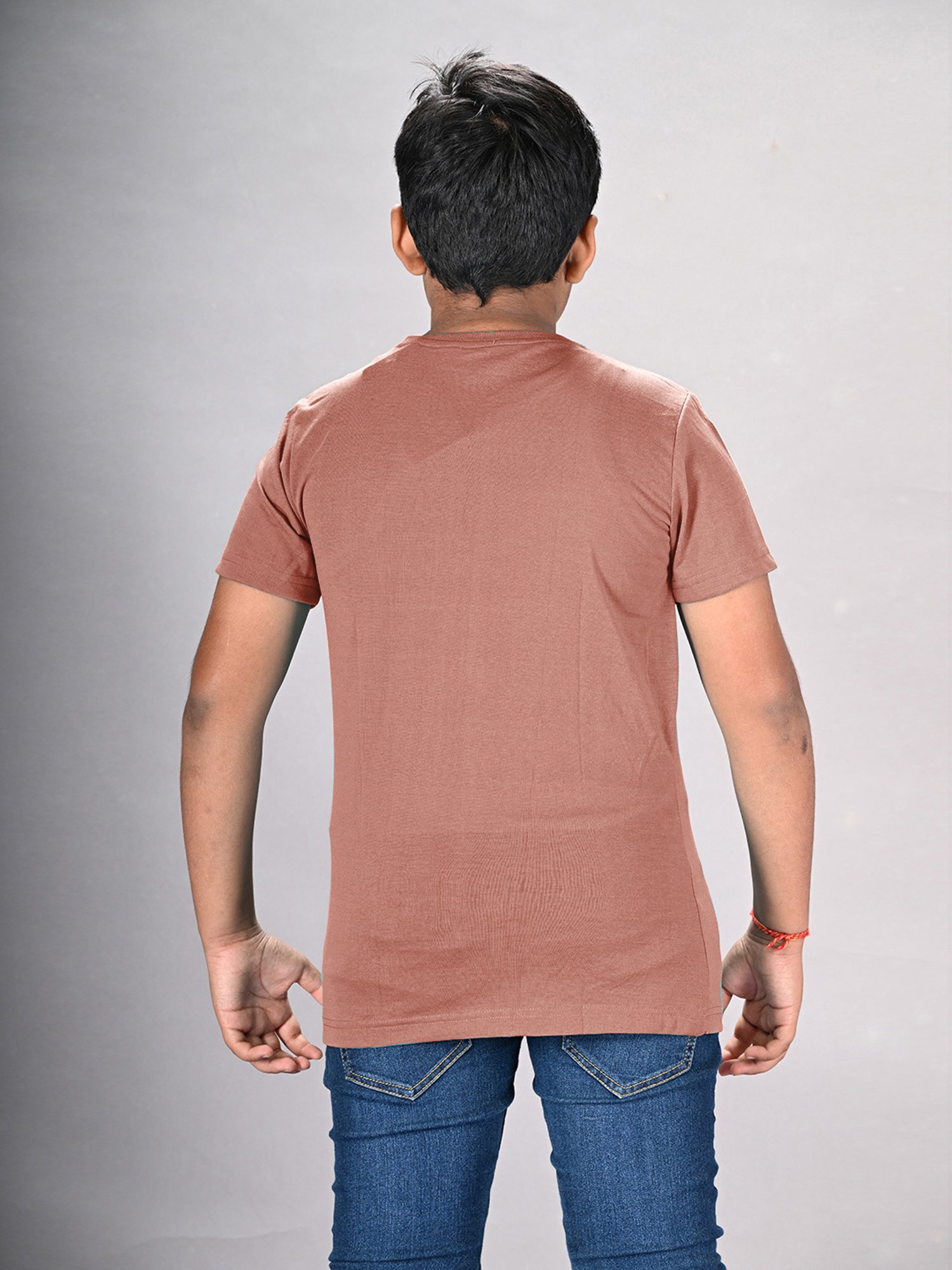 Lux Nitro Boys Orange Solid T-Shirt (Pack Of 3)