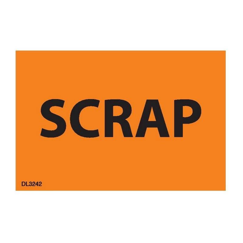 2" x 3" Scrap labels (500 per Roll)