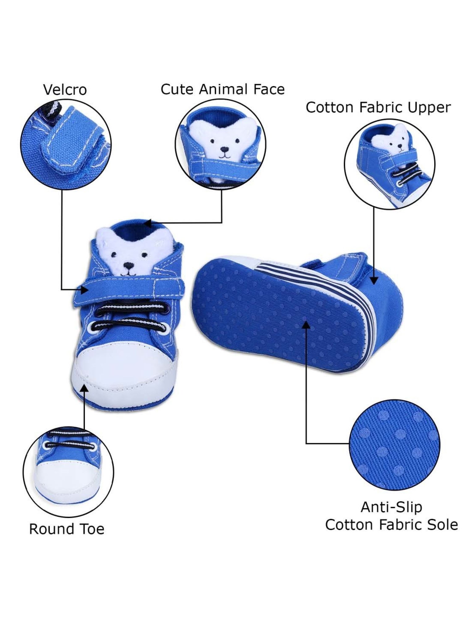 Baby Moo Kids Brown Casual Booties