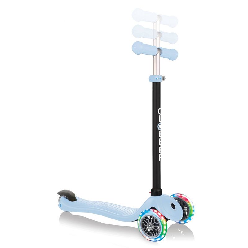 Globber Go Up 4 in 1 Lights Scooter - Pastel Blue