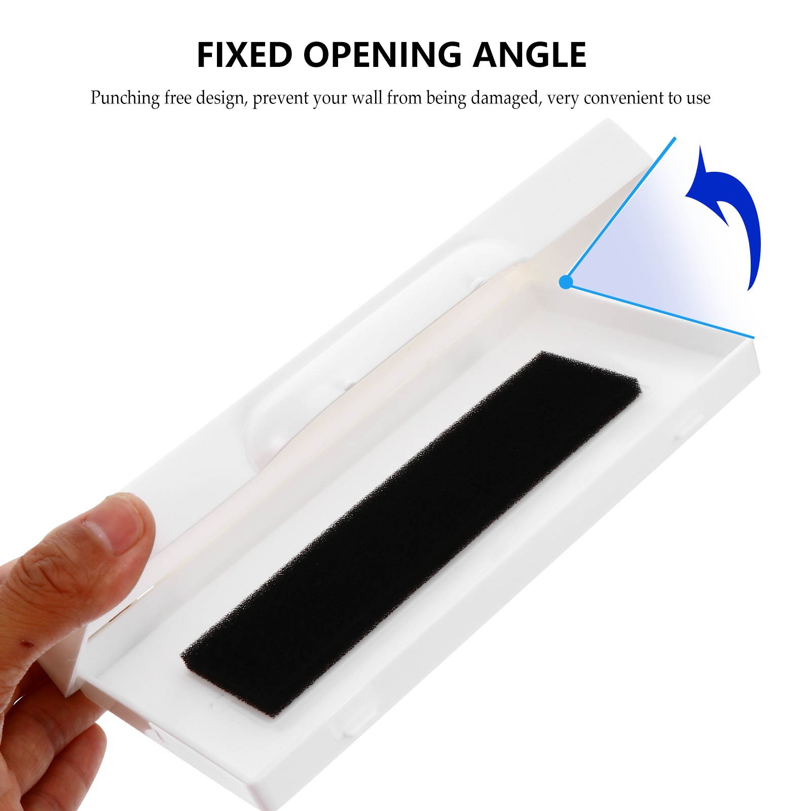 74cm Multifunctional Table Cell Phone Mount Holder 360 Adjustable Universal Gooseneck Smartphone Stand for Desk (Wathet)