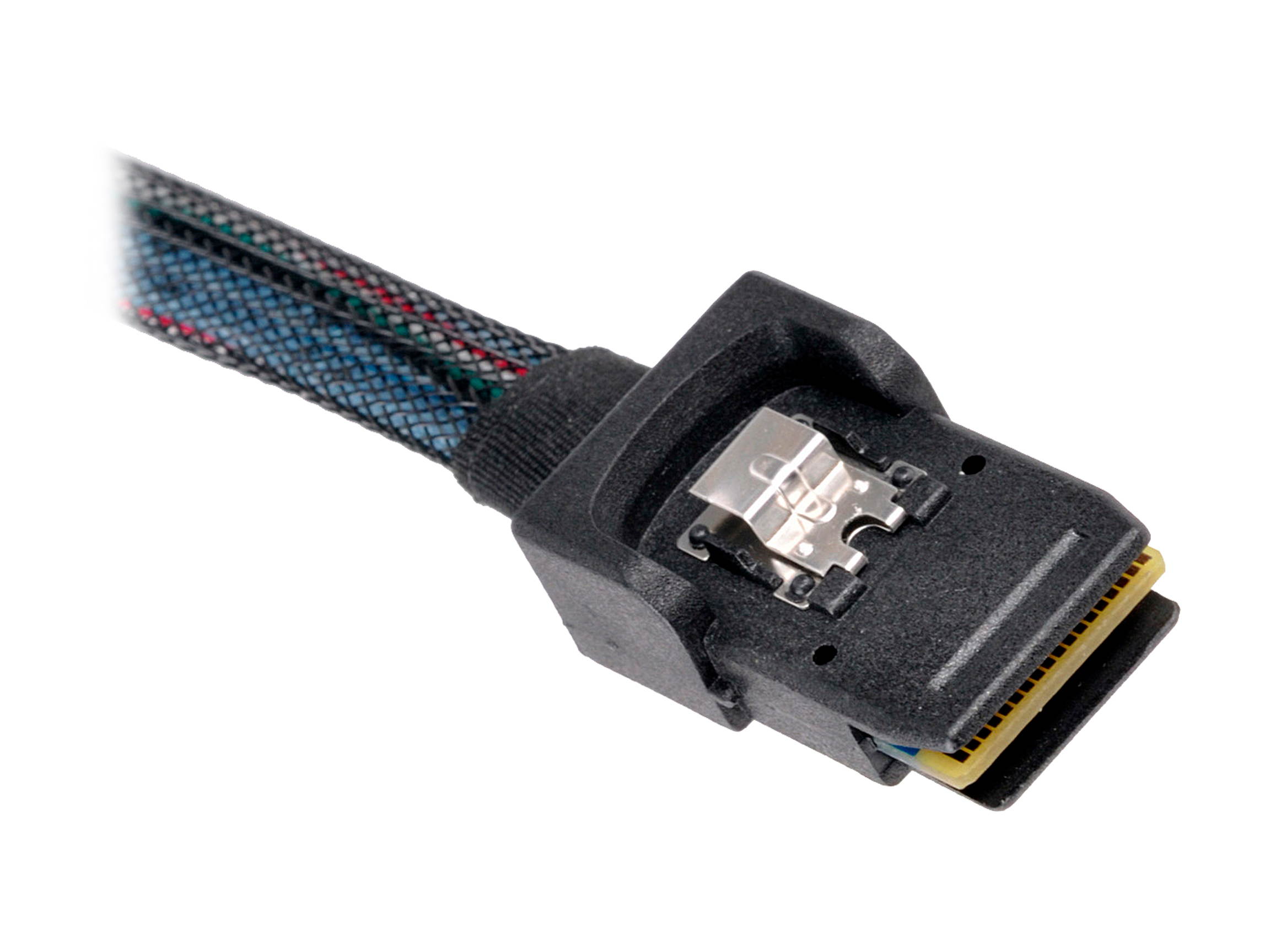 SilverStone 36 Pin Minisas Sff-8087 (Target) to SATA 7Pin (Host) + Sideband Cable 0.5M CPS03-RE Components Other RL-CPS03-RE