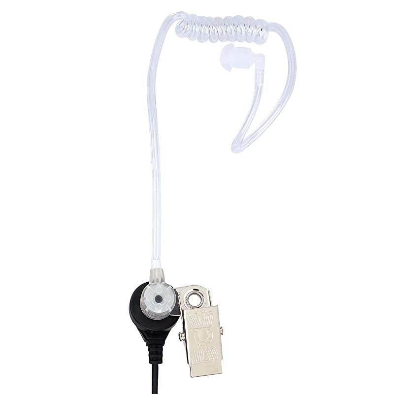2 Pin PTT Mic Covert Acoustic Tube Earpiece Headset for Kenwood PUXING Baofeng UV5R UV5RA 888S  H777 RT7 RT211 Pack