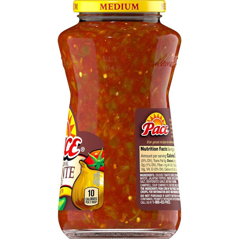 Pace Medium Picante Sauce 16oz