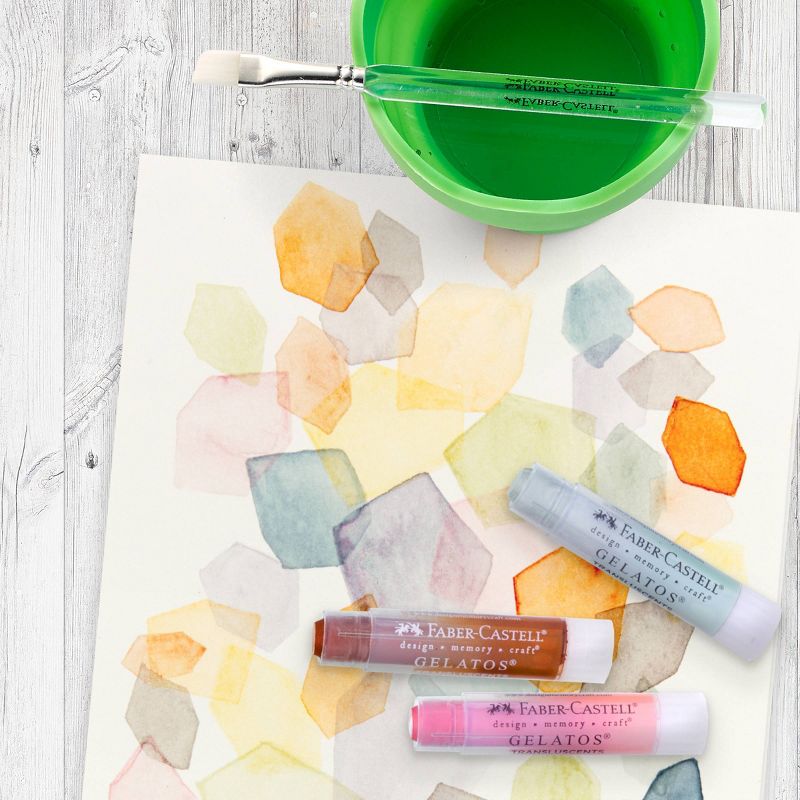 Faber-Castell 15pc Gelatos Translucents