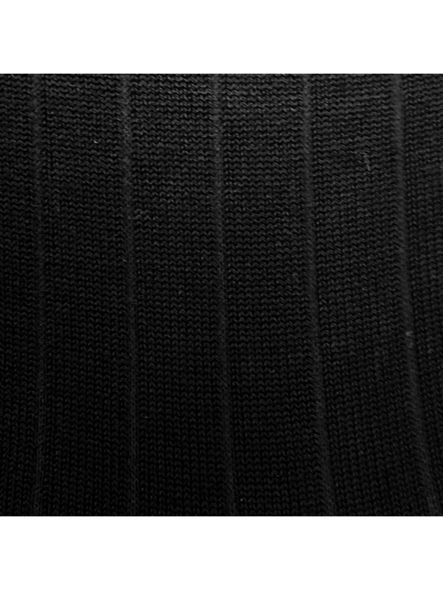 Louis Philippe Black Cotton Socks (Pack of 3)