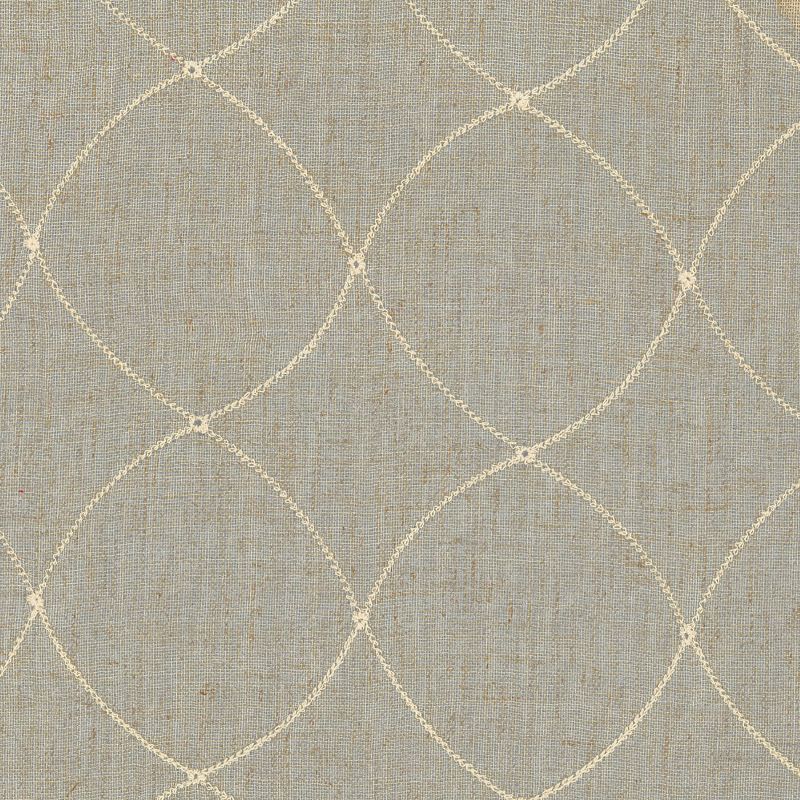 Taylor Rod Pocket Window Kitchen Valance - 60" x 15"  - Linen - Elrene Home Fashions