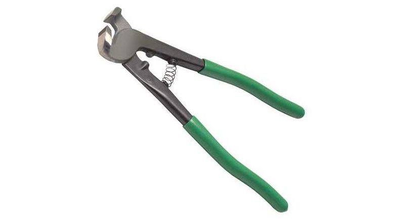 SUPERIOR TILE CUTTER INC. AND TOOLS ST020 Tile Nipper,Offset Jaws,Green