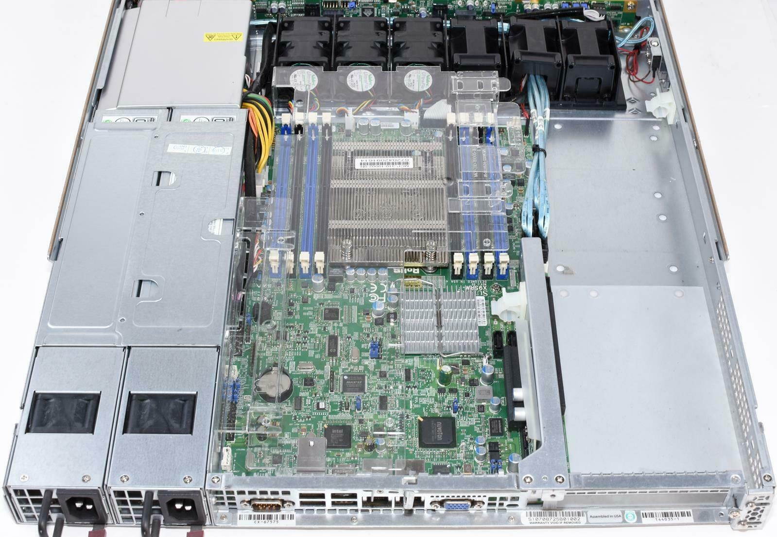 Supermicro SYS-5017R-WRF X9SRW-F LGA2011 Xeon E5-16xx 4-Bay 3.5" 1U Server CTO