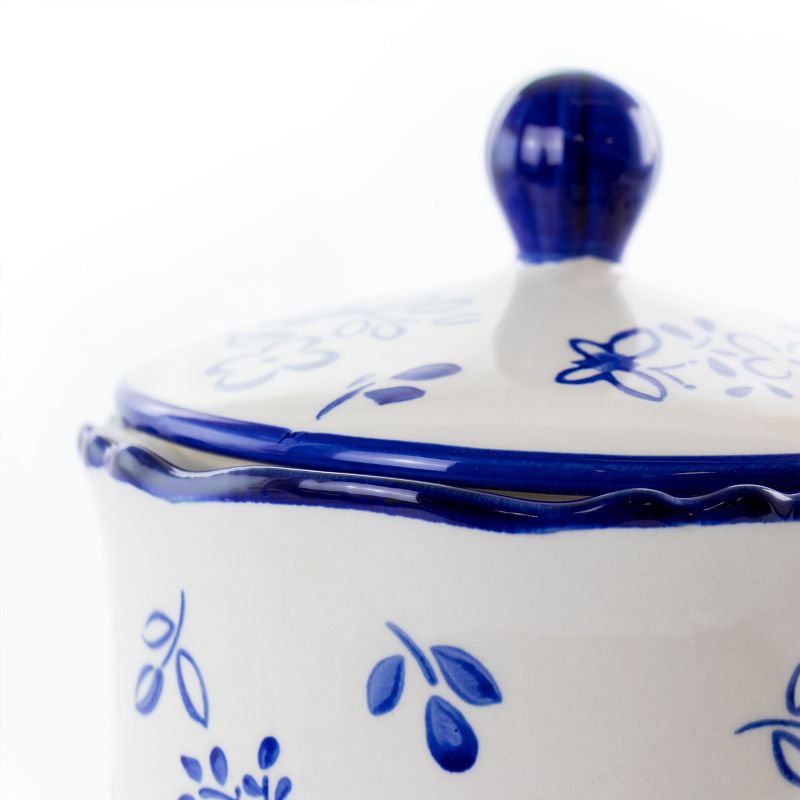 Meritage Botany Ceramic Cookie Jar with Lid