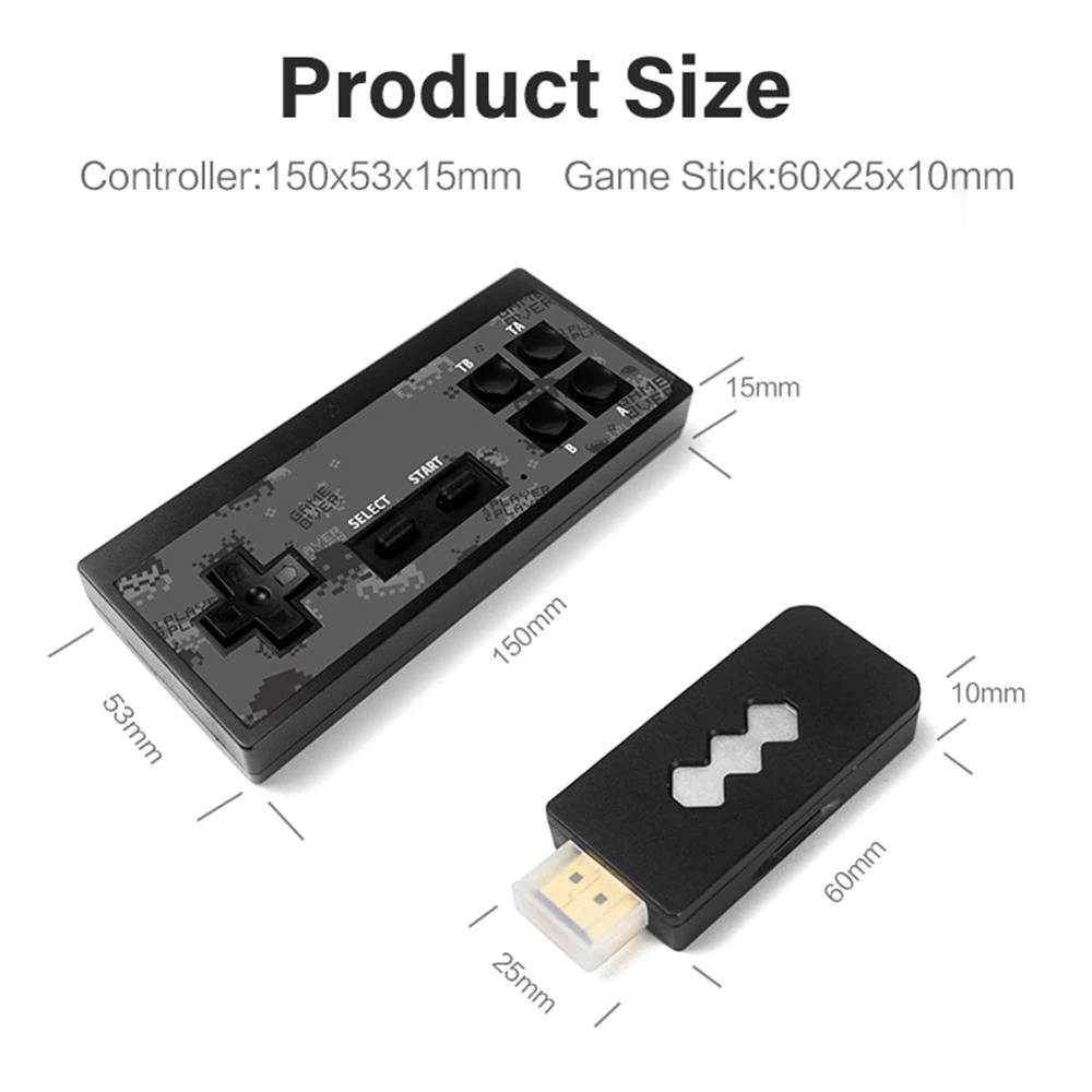 Y2 Retro Game Console Support 2 Players HDMI HD Built-in 568 Classic Video Games USB Handheld Infrared Retro Gamepad Controller