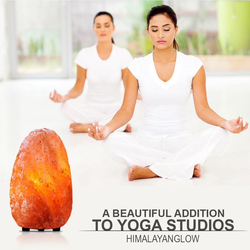 Natural Salt Lamp Orange - Himalayan Glow