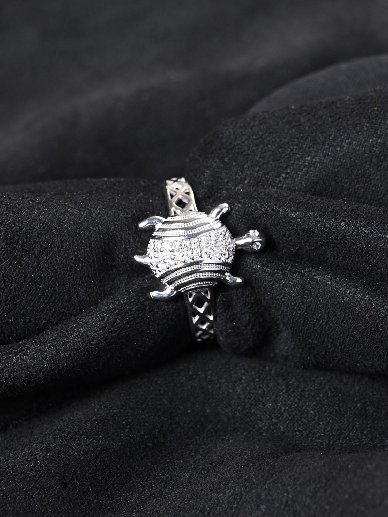 GIVA 925 Silver Pearly Bloom Ring for Women & Girls