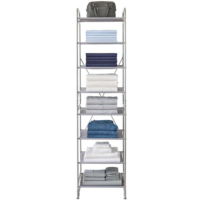 Home Basics Storage Closet with Shelving