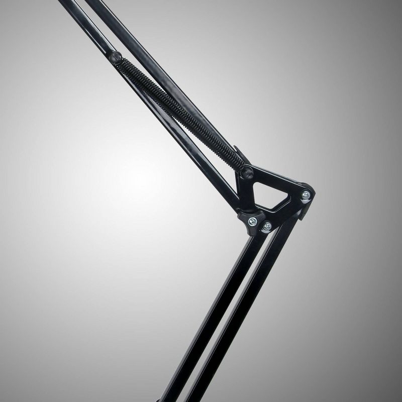 Lite Source Swing-Arm 1 Light Desk Lamp Black - Lite Source