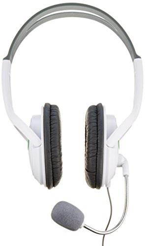 Xbox 360 MZX-1000 Lives Stereo Microphone Headset White Brand New