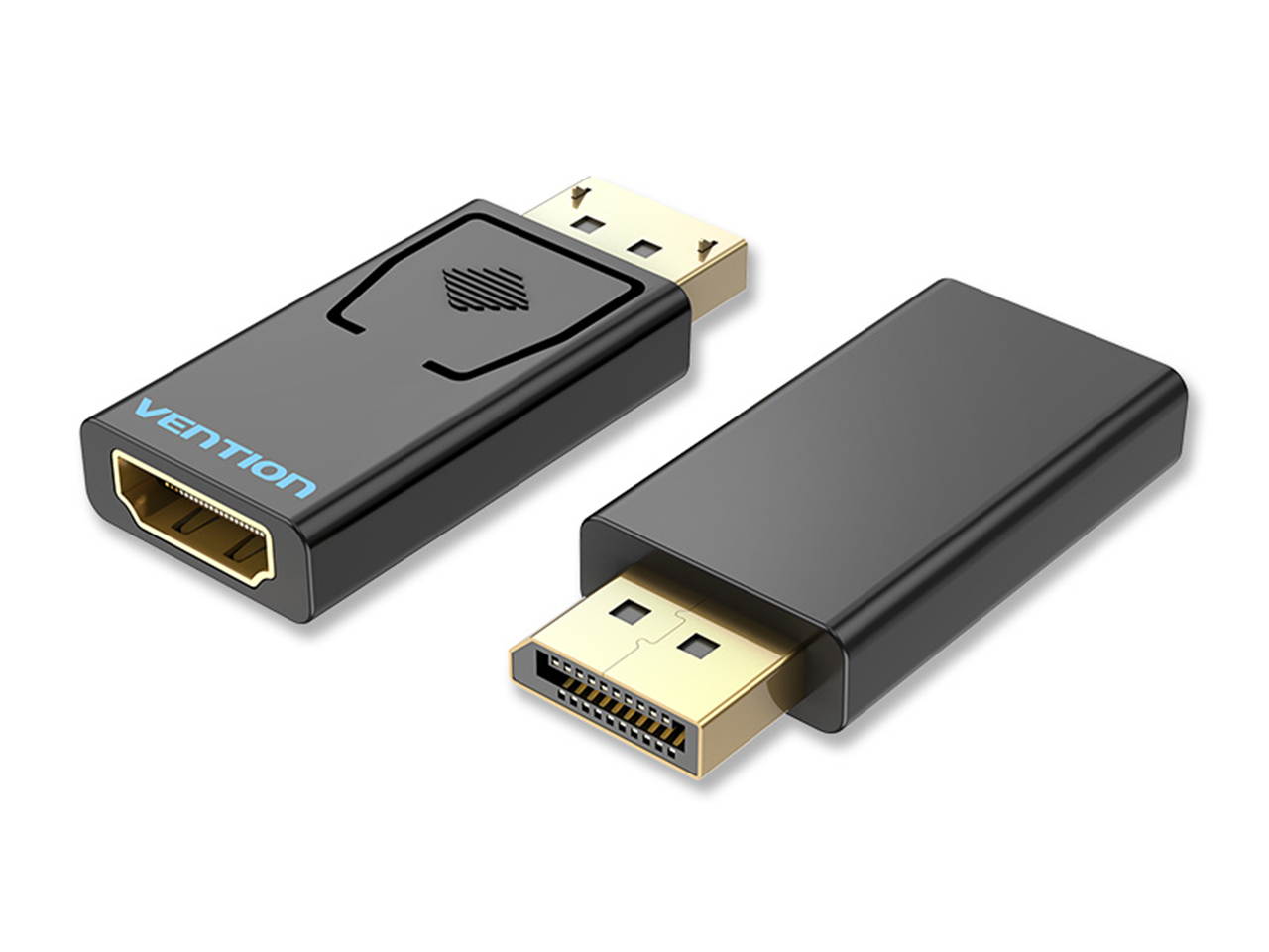Vention DP to HDMI Adapter,1080P Gold Plated DisplayPort Male to HDMI Female Converter [2-Pack]